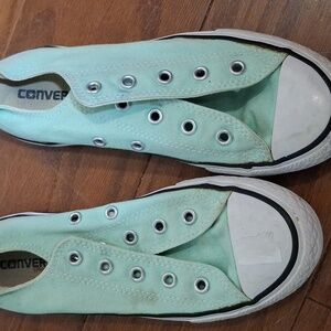 Coverse Mint Green Sneakers Size 2